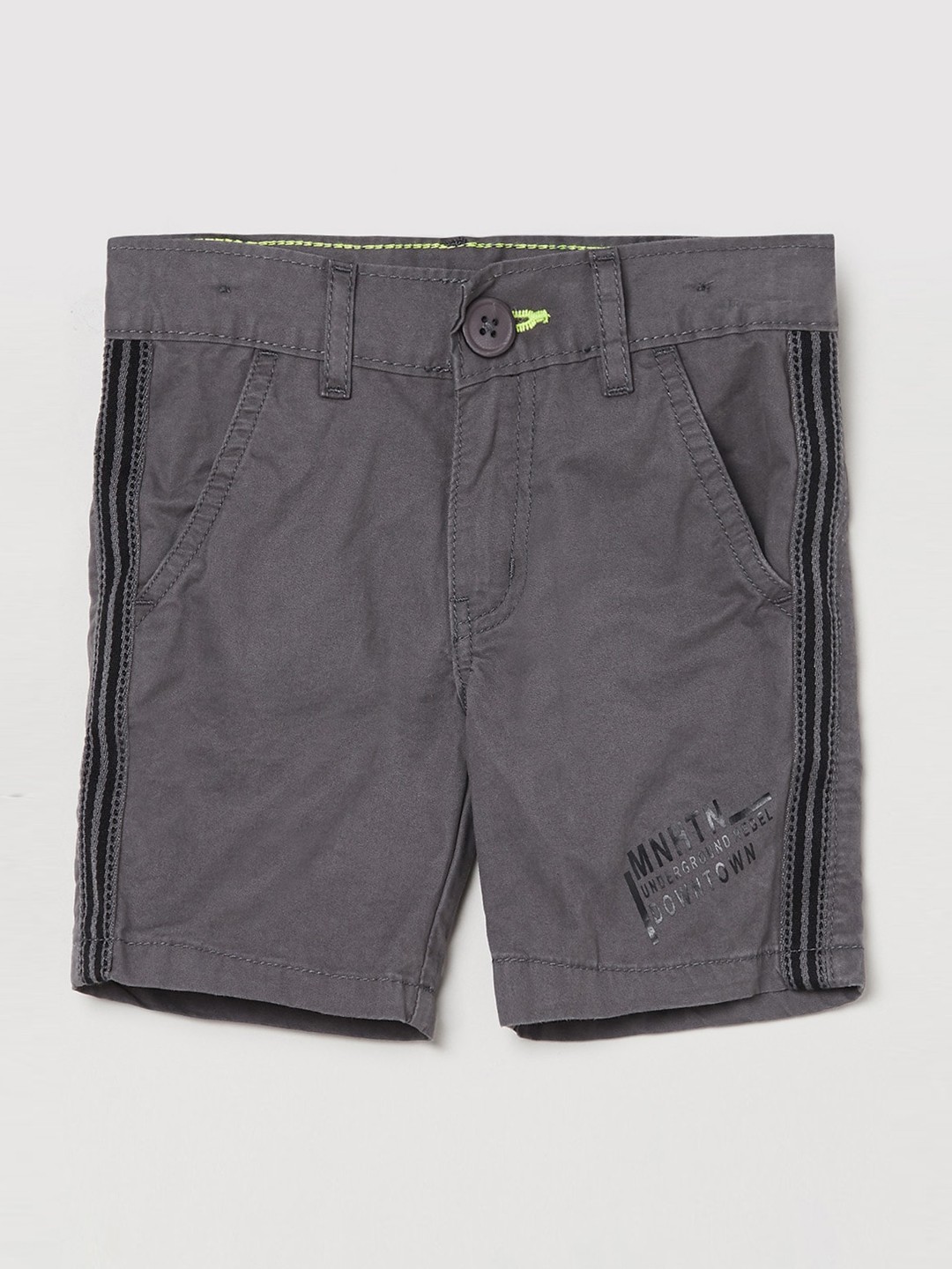 

max Boys Grey Shorts