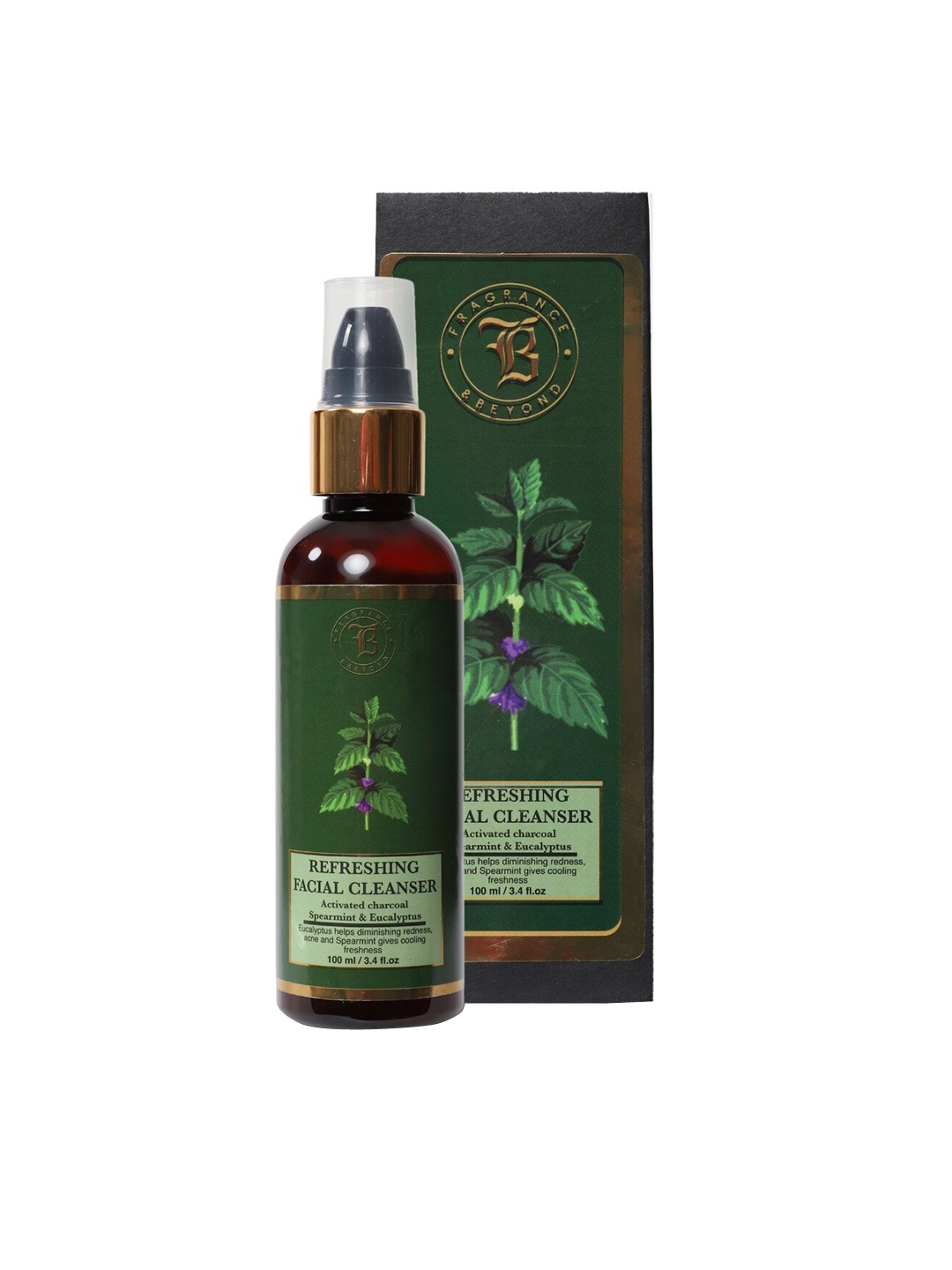 

Fragrance & Beyond Green Aromatherapy Spearmint & Eucalyptus Facial Cleanser