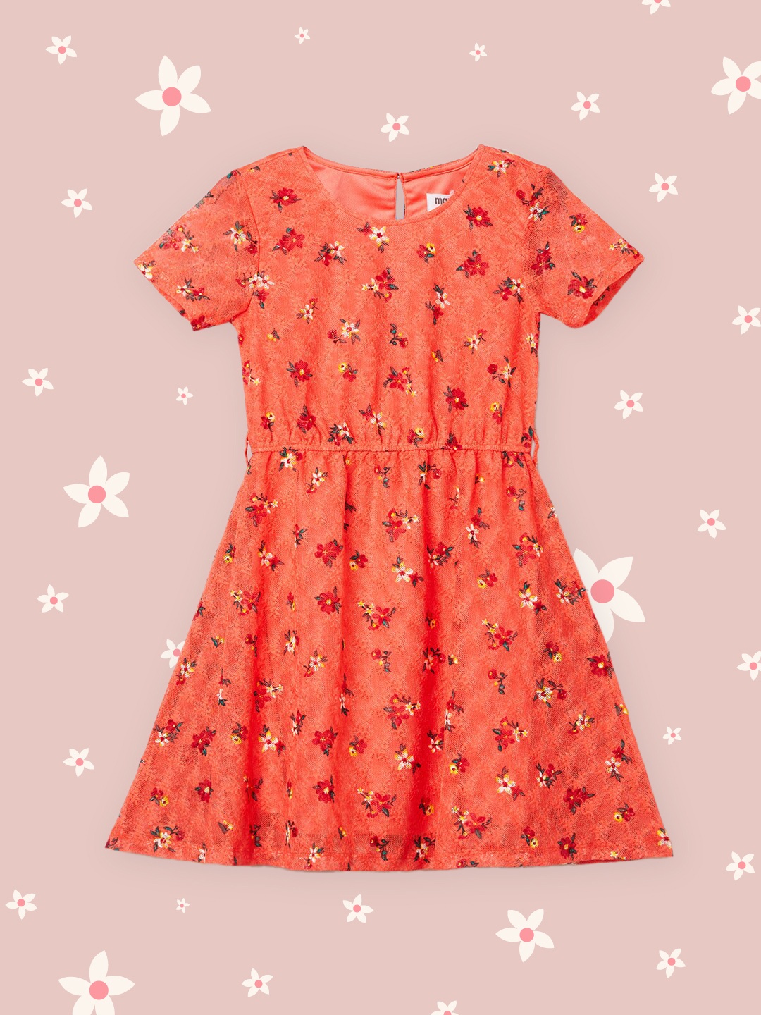 

max Rust Velvet Dress