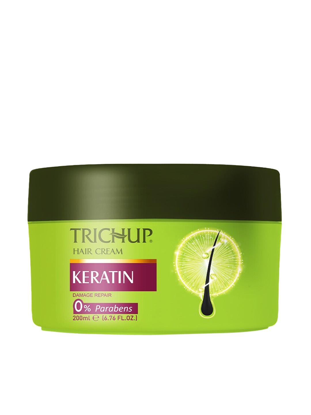 

TRICHUP Keratin Damage Repair Hair Cream 200 ml, White