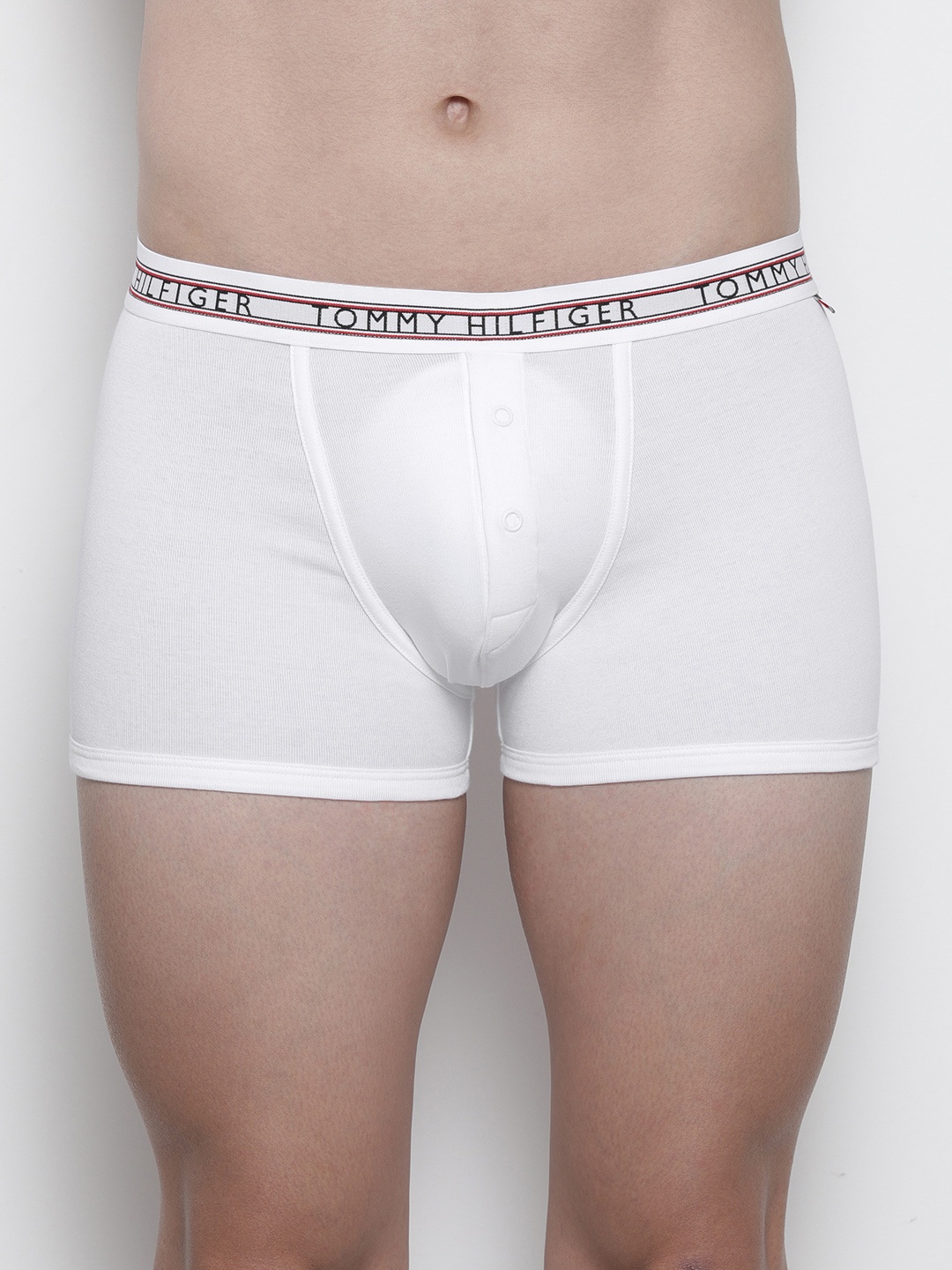 

Tommy Hilfiger Men White Solid Trunk P2AB4150