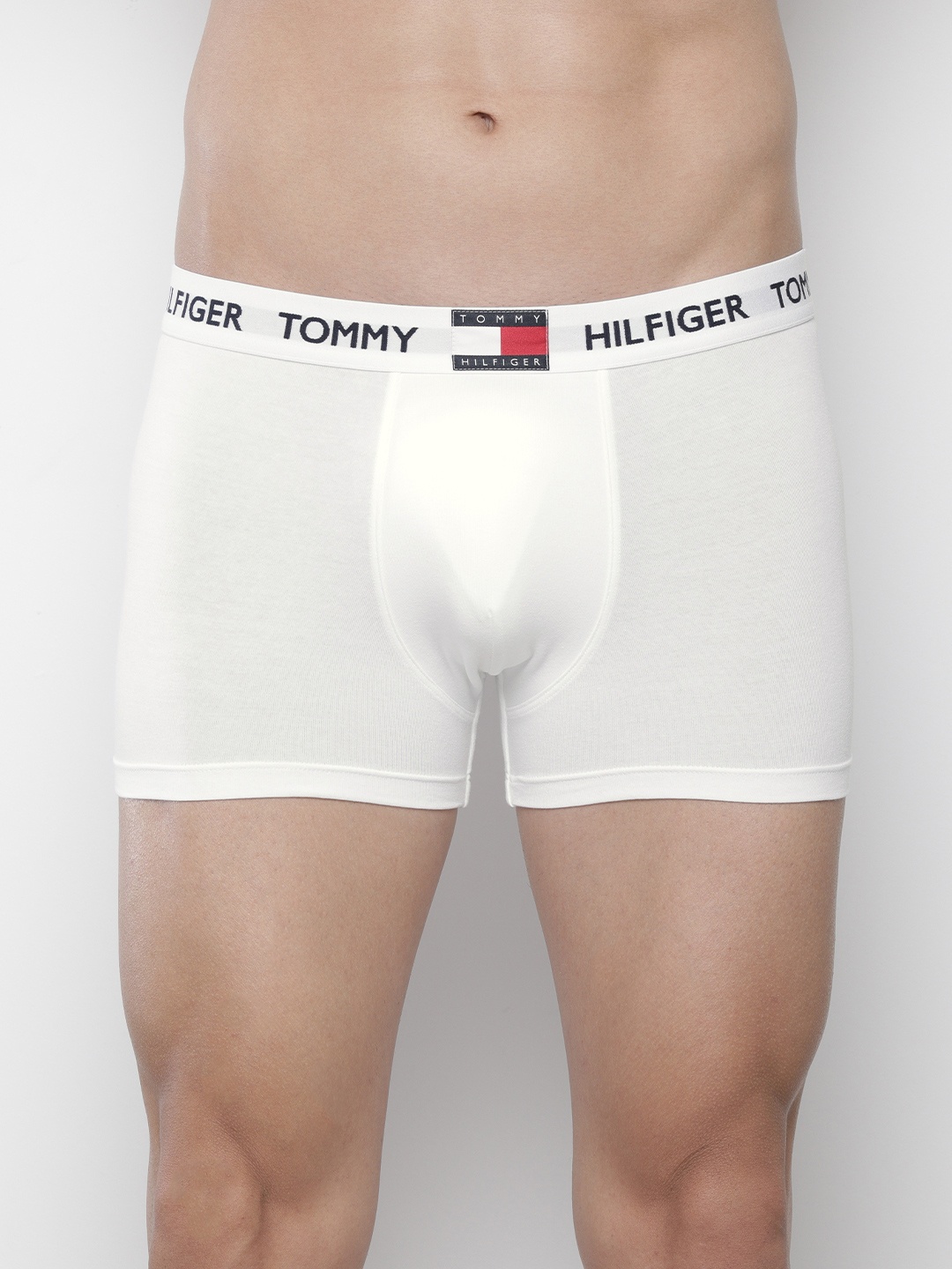 

Tommy Hilfiger Men White Solid Low-Rise Short Trunk P2AB4127