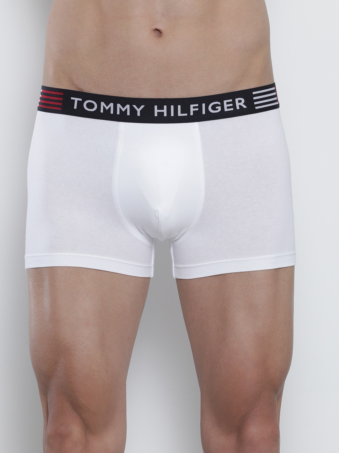 

Tommy Hilfiger Men White Solid Trunk P2AB4154