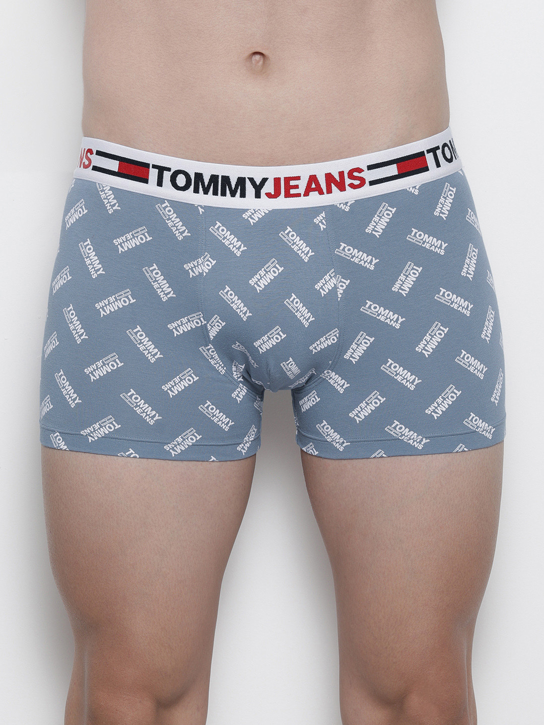 

Tommy Hilfiger Men Grey Brand Logo Printed Trunk P2AB4148