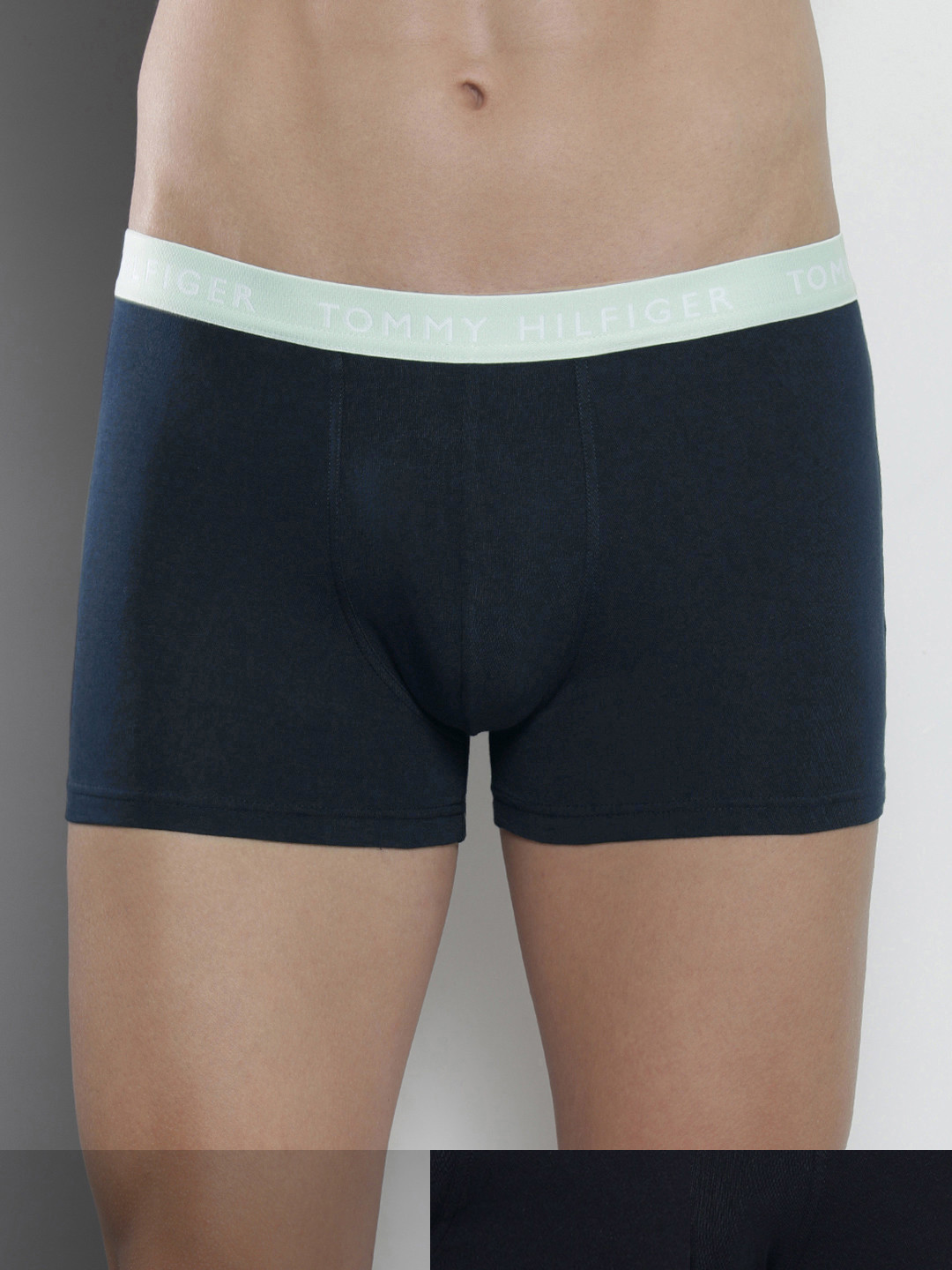 

Tommy Hilfiger Men Pack Of 3 Navy Blue solid Trunk