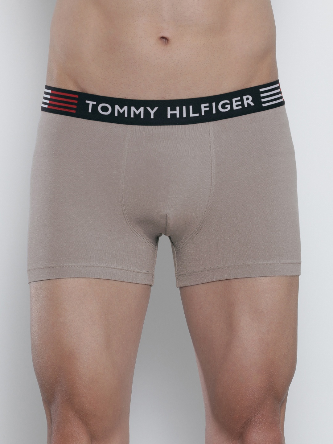 

Tommy Hilfiger Men Grey Solid Trunk P2AB4152