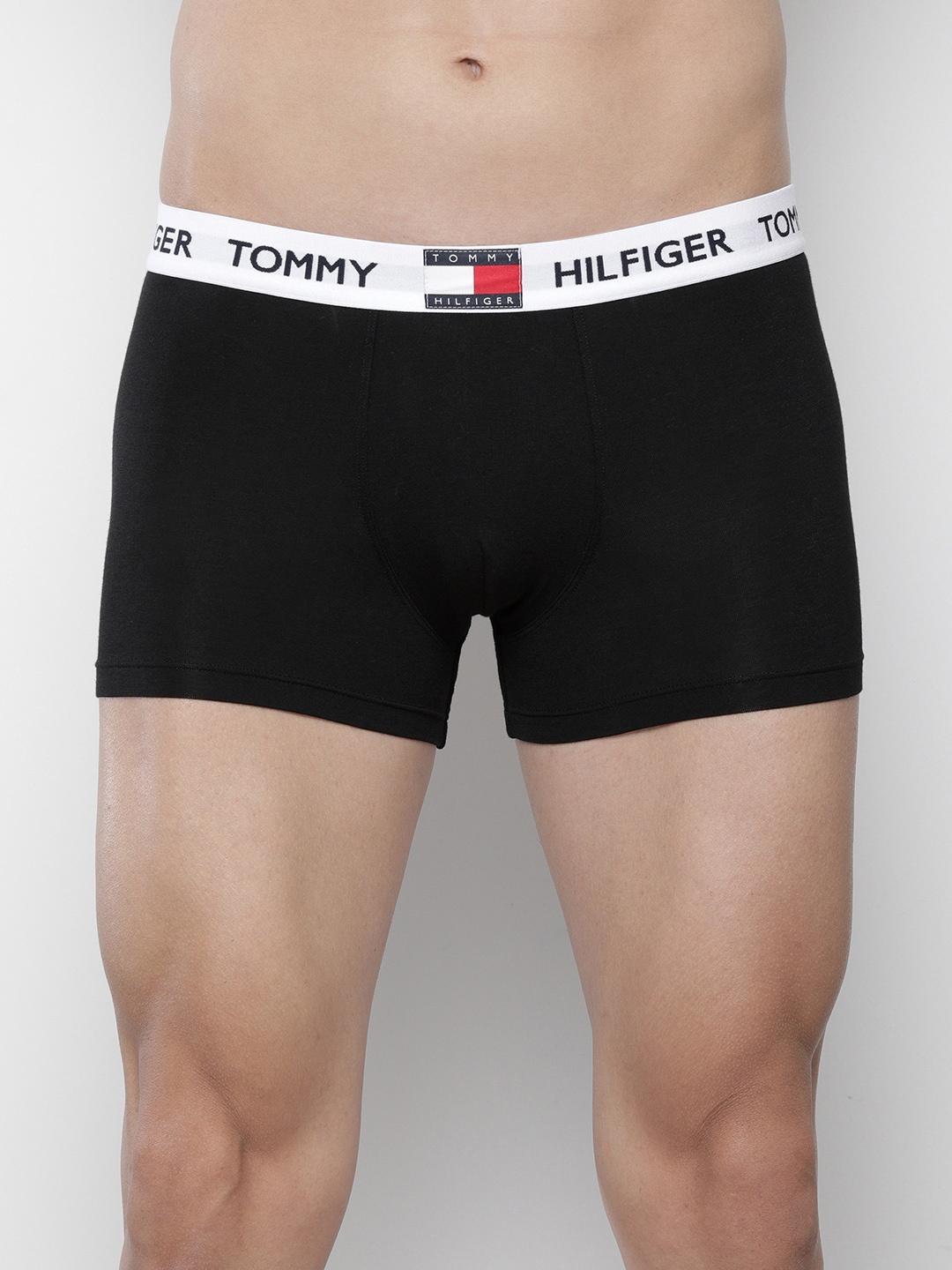 

Tommy Hilfiger Men Black Solid Low-Rise Short Trunk P2AB4124