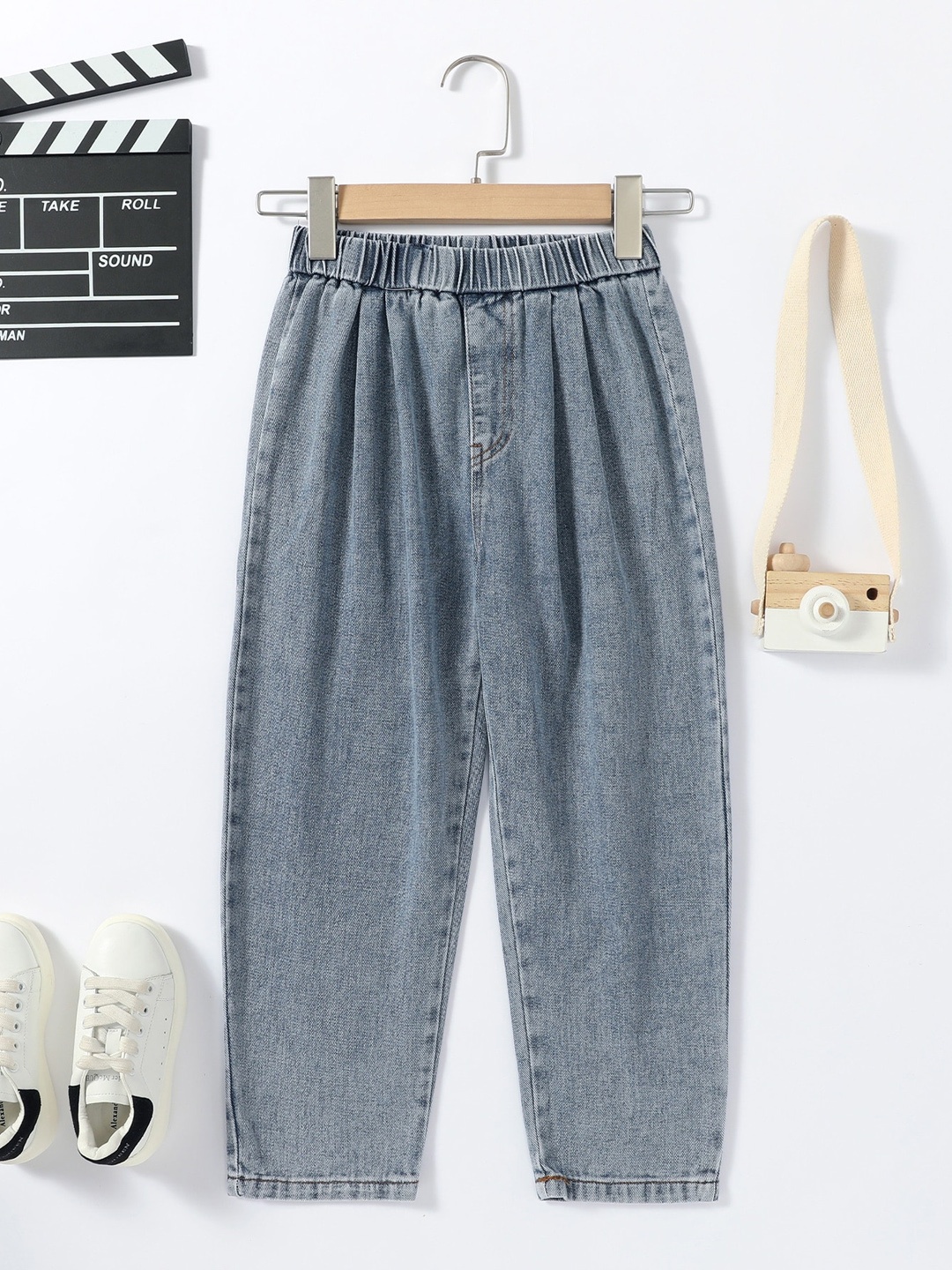 

Kotty Girls Blue Mid Waist Jeans