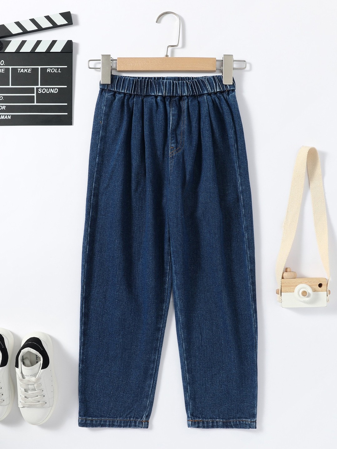 

Kotty Girls Blue Mid Waist Jeans