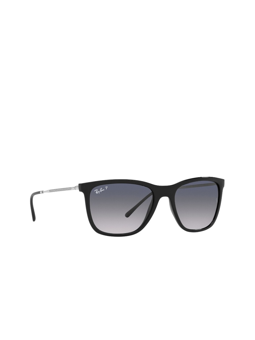 

RAY-BAN Unisex Polarized Lens Pillow Sunglasses - 0RB4344601/7856, Blue