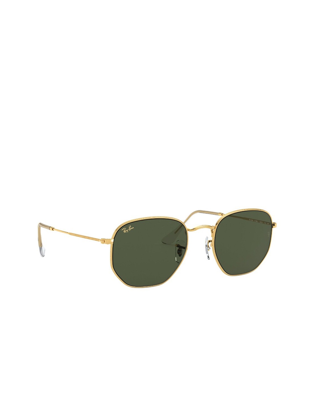 

Ray-Ban Unisex UV Protected Green Lens Irregular Sunglasses - 0RB354891963151