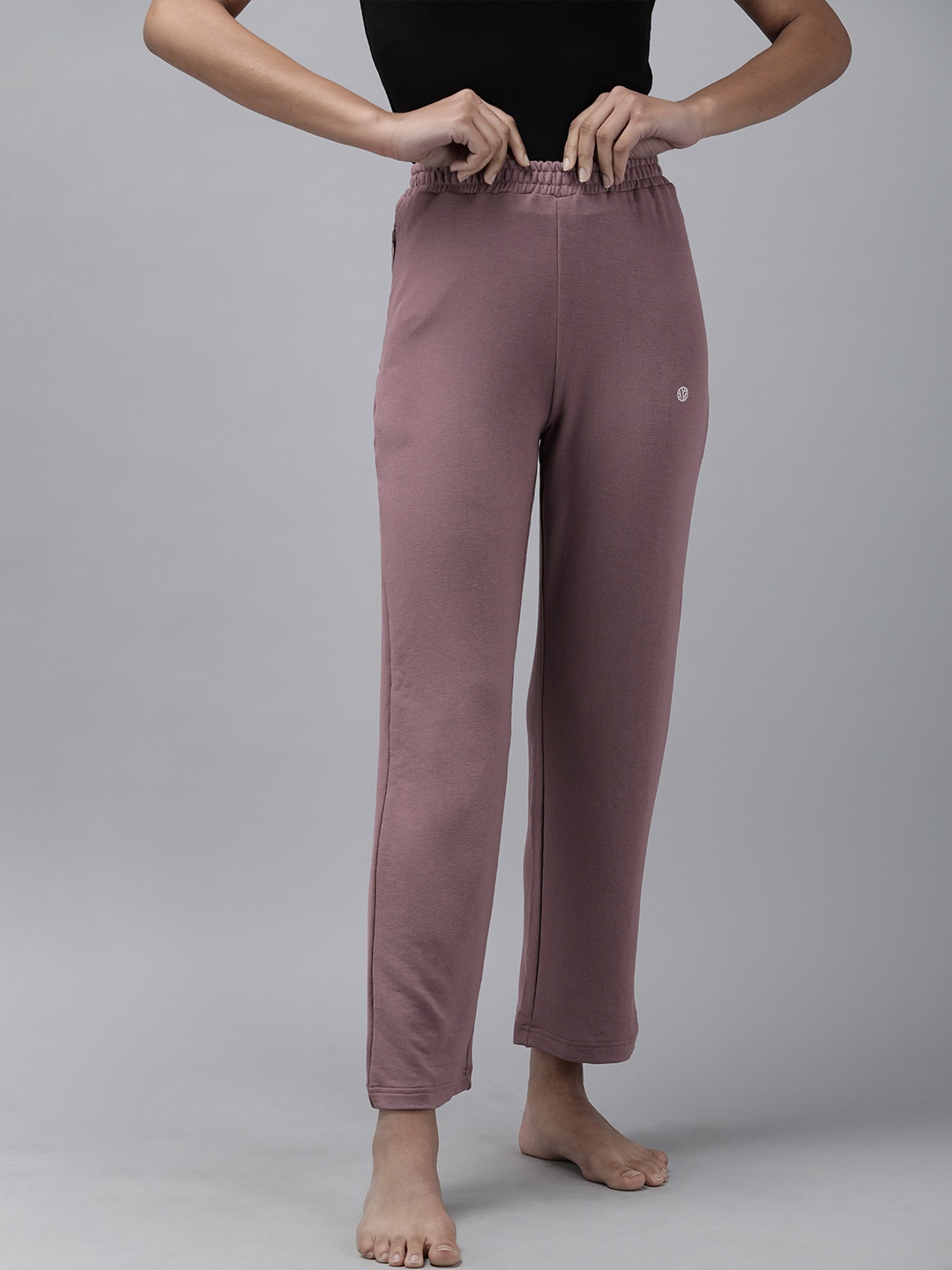 

Van Heusen Women Wide Leg Opening Functional Pocket Lounge Pyjama, Mauve