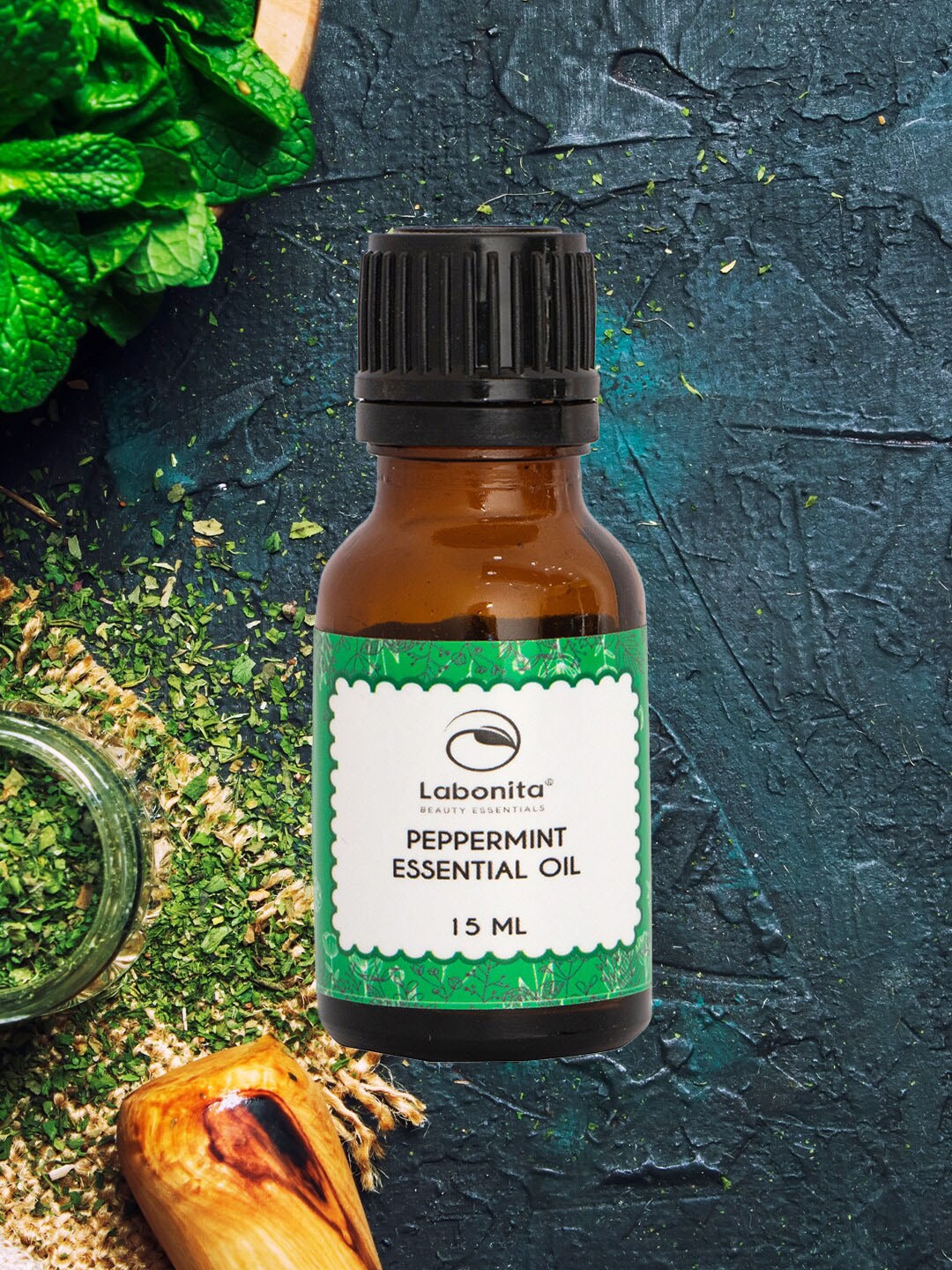 

Labonita Natural Peppermint Essential Oil 15 Ml, Transparent