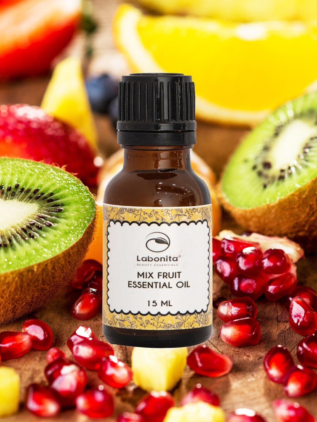

Labonita Natural Mix Fruit Essential Oil 15 ml, White