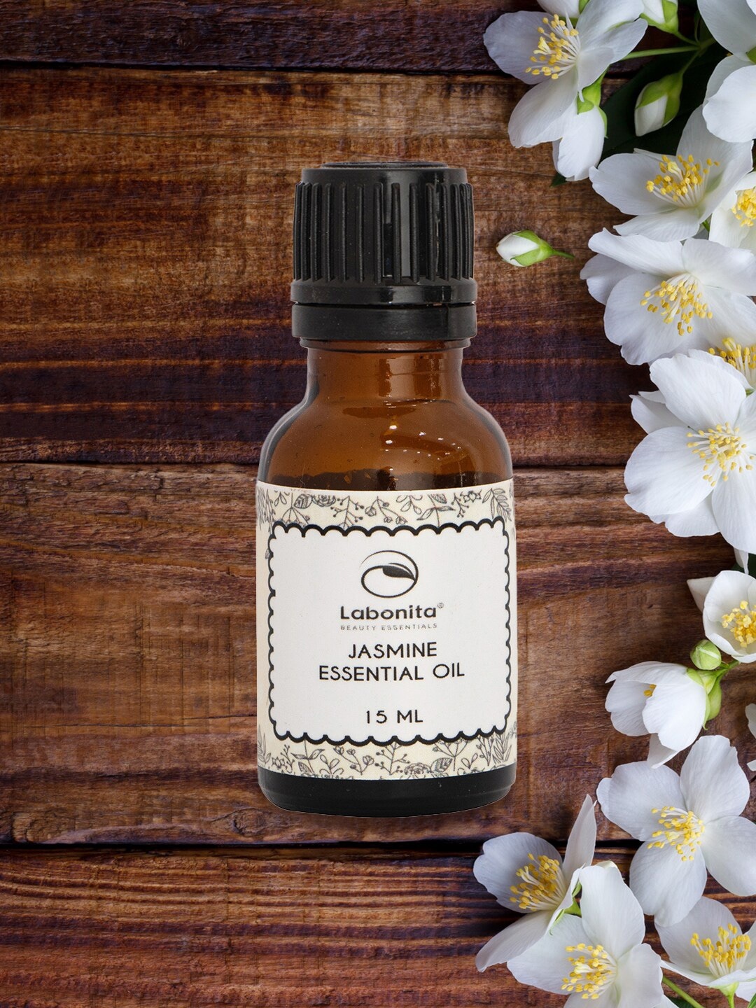 

Labonita Natural Jasmine Essential Oil 15 ml, White