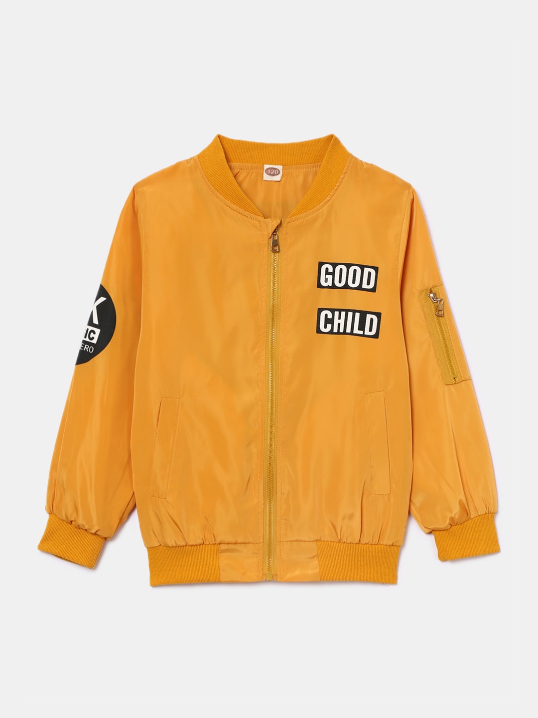 

Hopscotch Boys Yellow Bomber Jacket