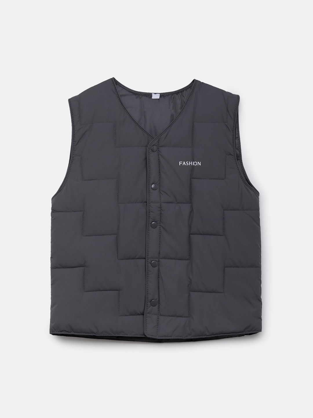 

Hopscotch Boys Grey Solid Waistcoat