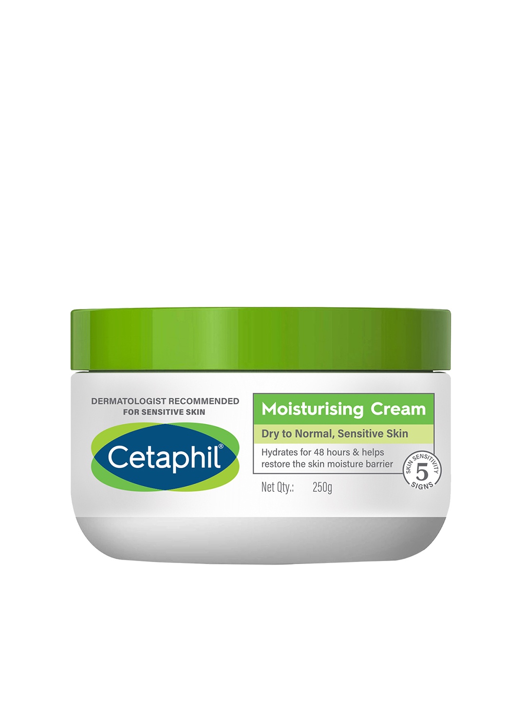 

Cetaphil Moisturising Cream for Face & Body with Niacinamide & Vitamin B5 - 250 g, White