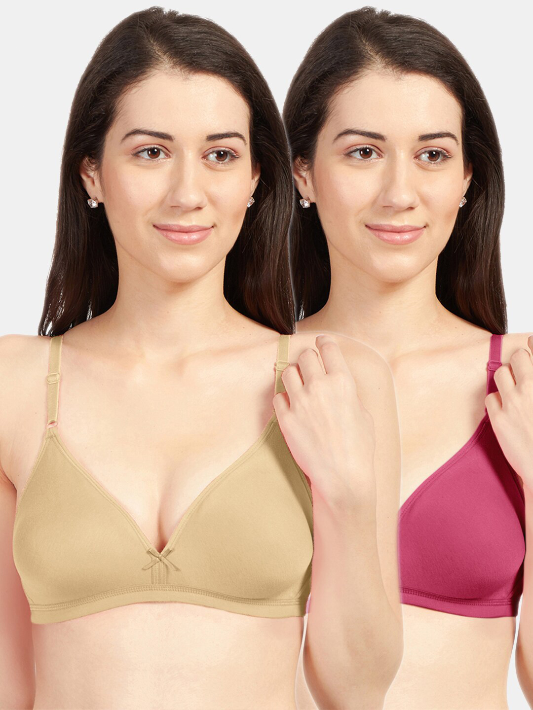 

Sonari Assorted Set Of 2 Non Padded Everyday Bra
