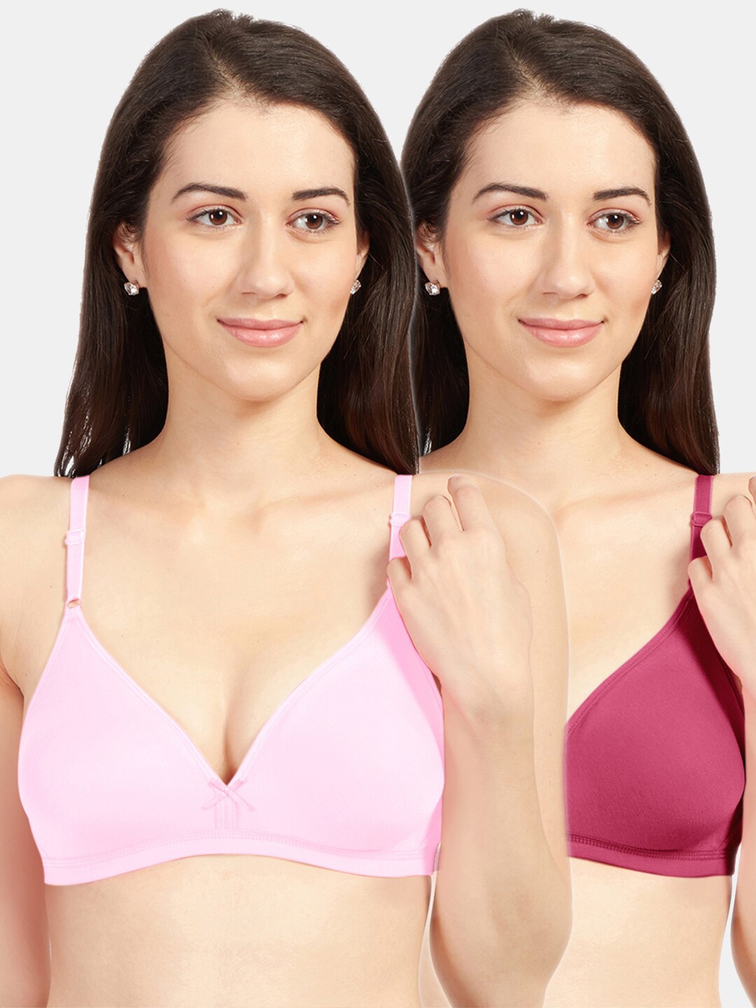 

Sonari Pack of 2 Assorted Everyday Bras - Non Padded