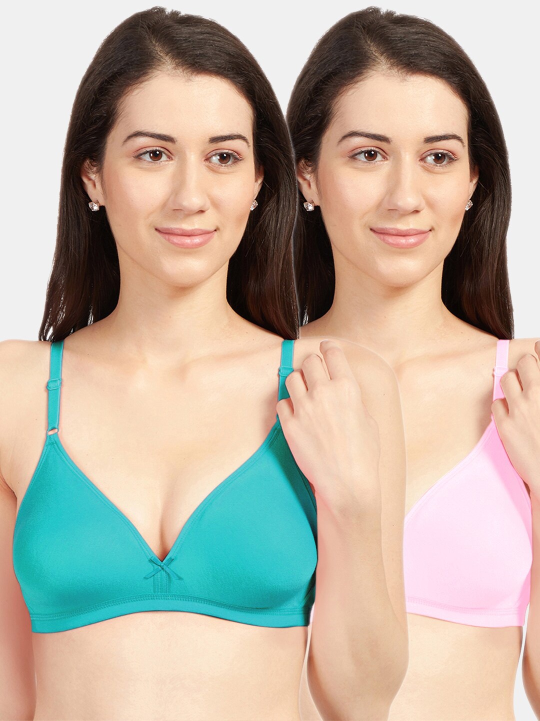 

Sonari Assorted Set Of 2 Non Padded Everyday Bra