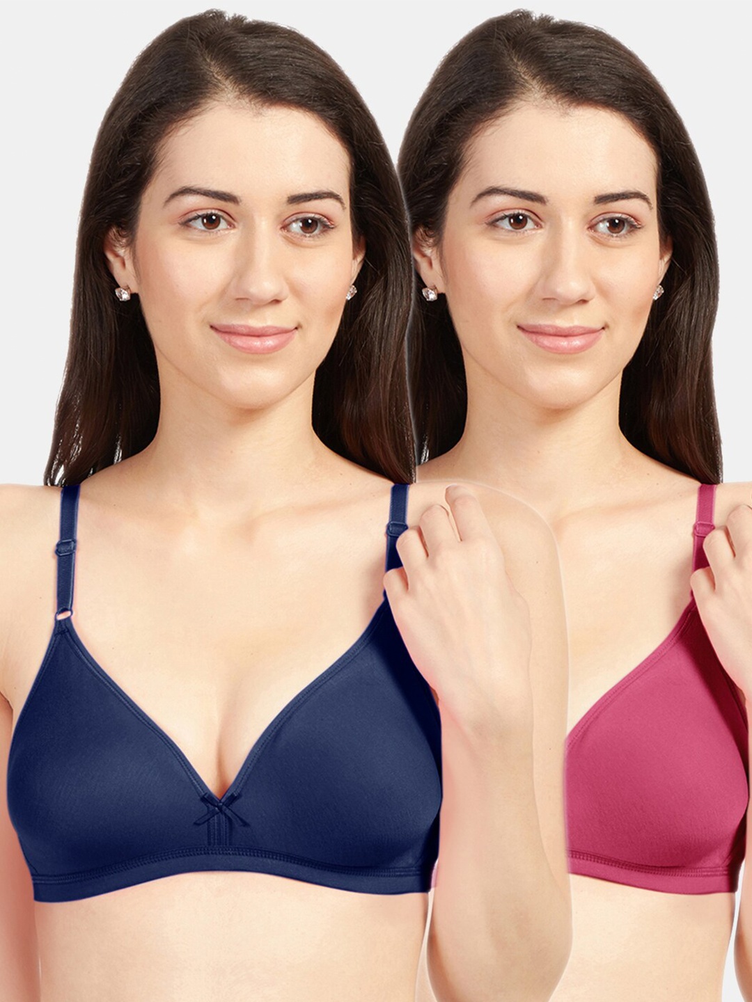 

Sonari Pack of 2 Assorted Everyday Bras - Non Padded