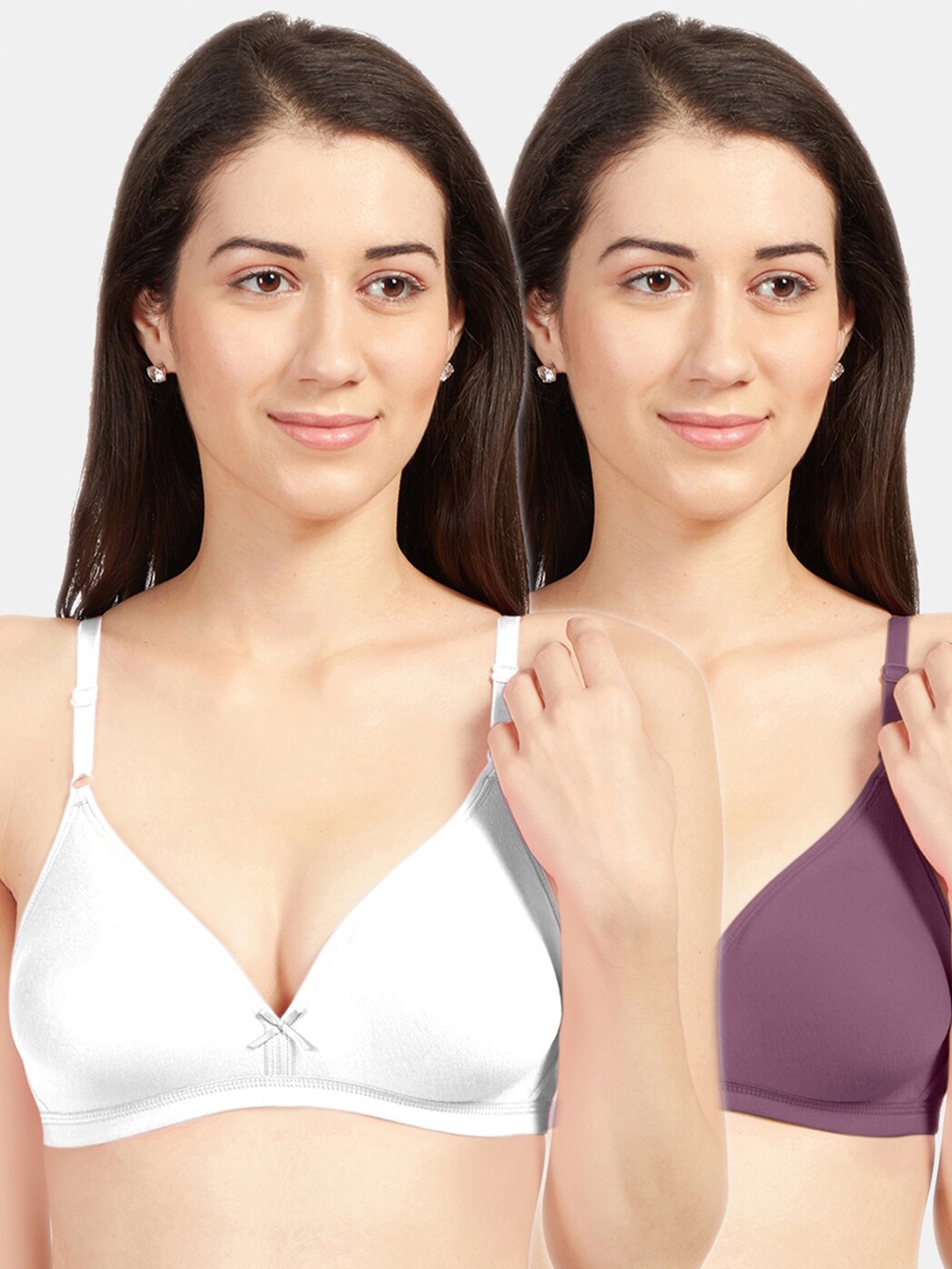 

Sonari Pack of 2 Assorted Everyday Bras - Non Padded