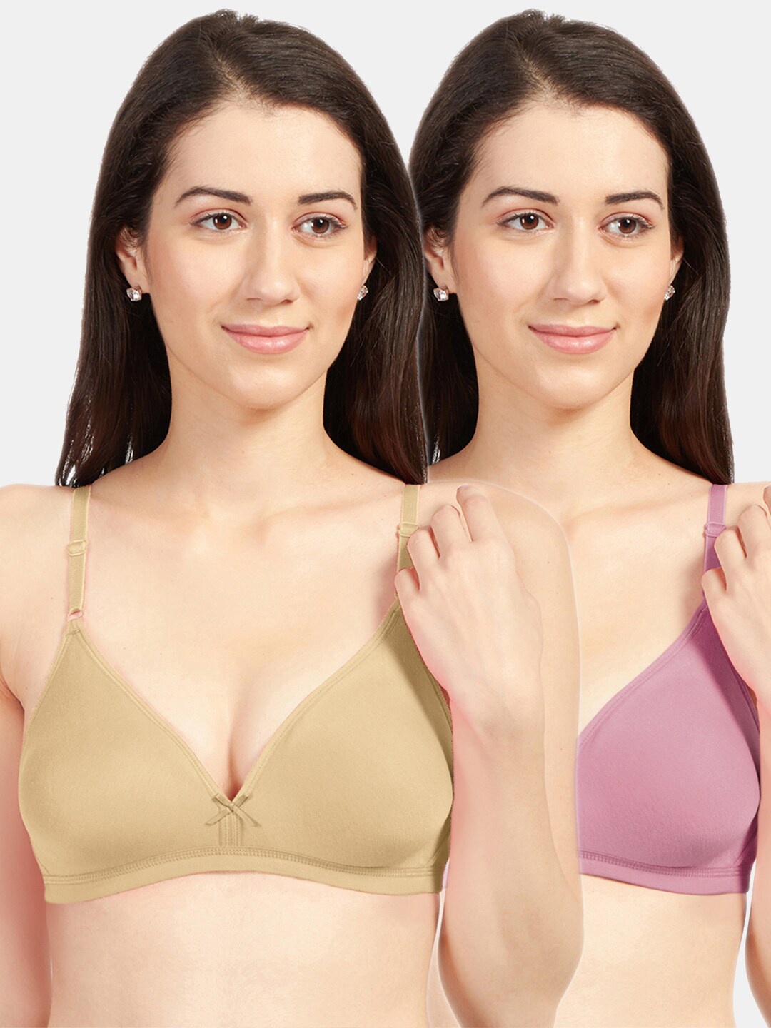 

Sonari Pack of 2 Assorted Everyday Bras - Non Padded
