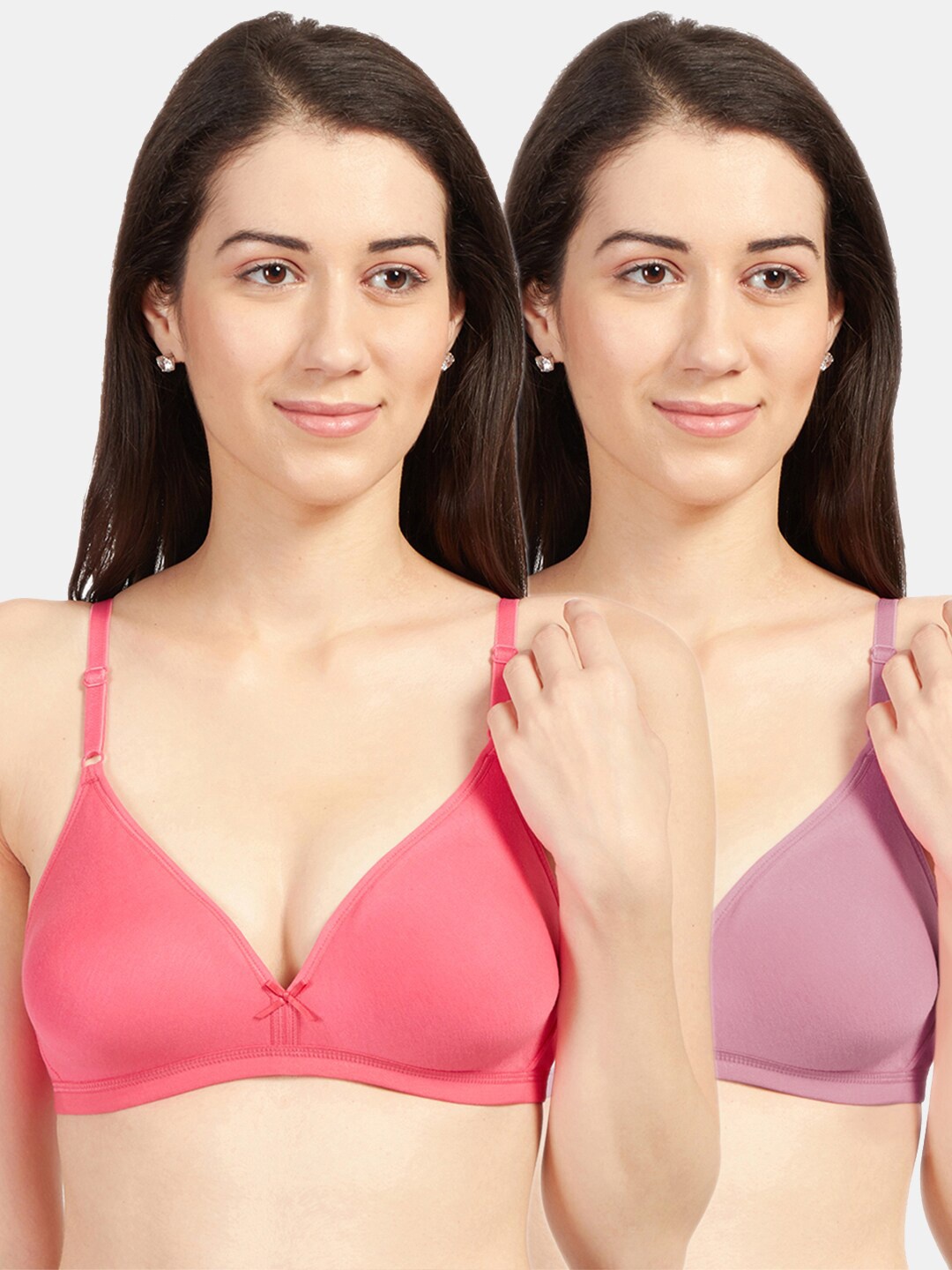 

Sonari Pack Of 2 Pink & Purple Bra