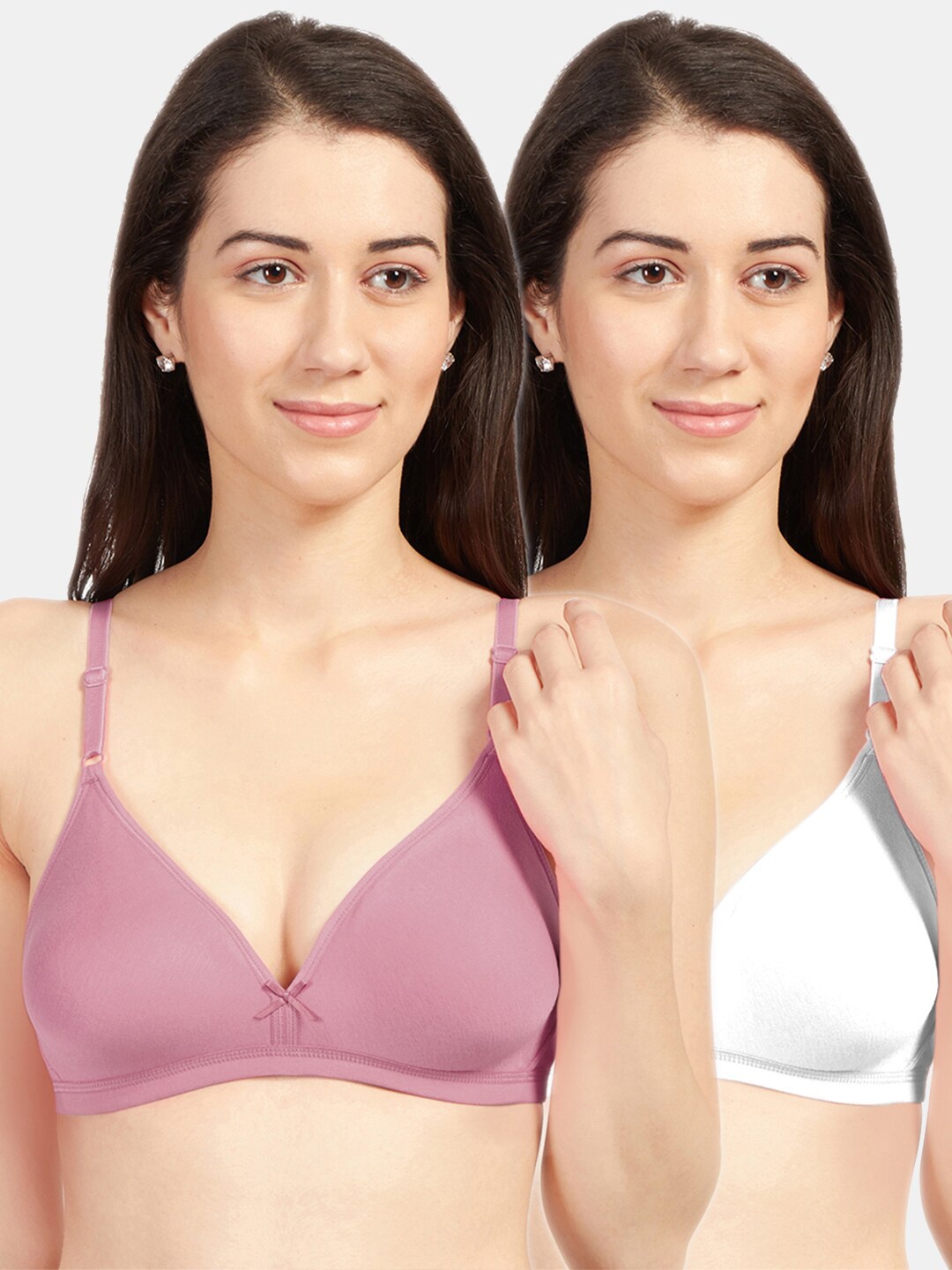 

Sonari Pack of 2 Assorted Everyday Bras - Non Padded