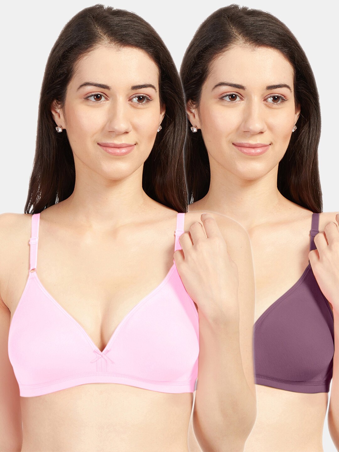 

Sonari Assorted Set Of 2 Non Padded Everyday Bra