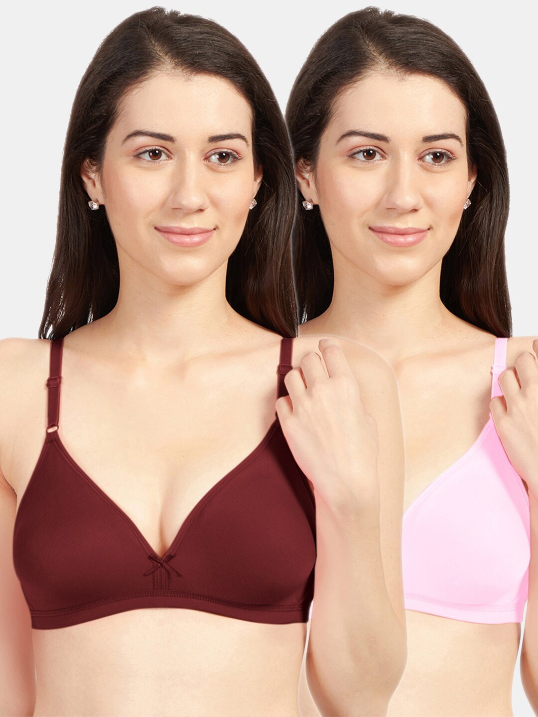 

Sonari Assorted Set Of 2 Non Padded Everyday Bra