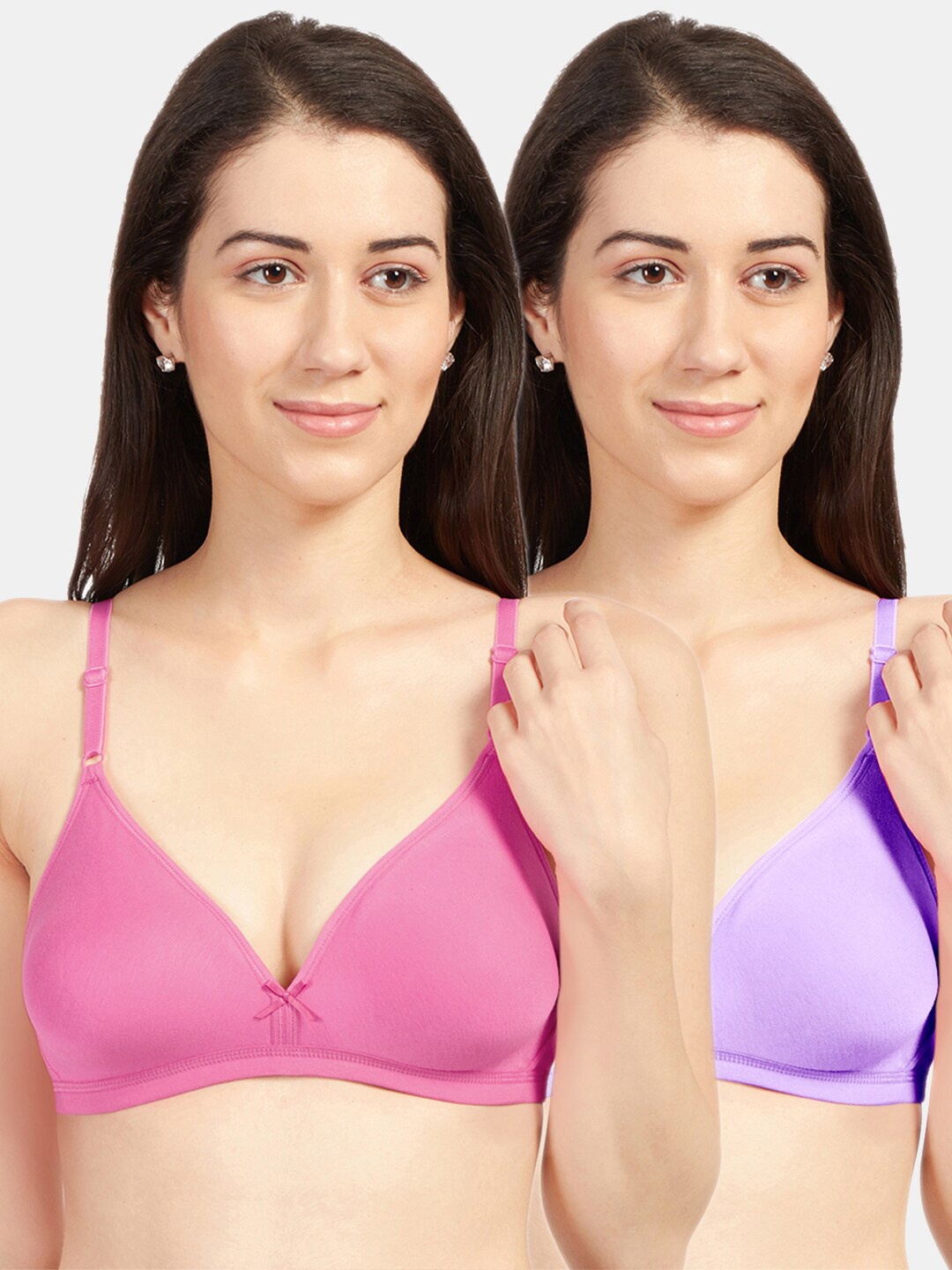 

Sonari Pack of 2 Assorted Everyday Bras - Non Padded