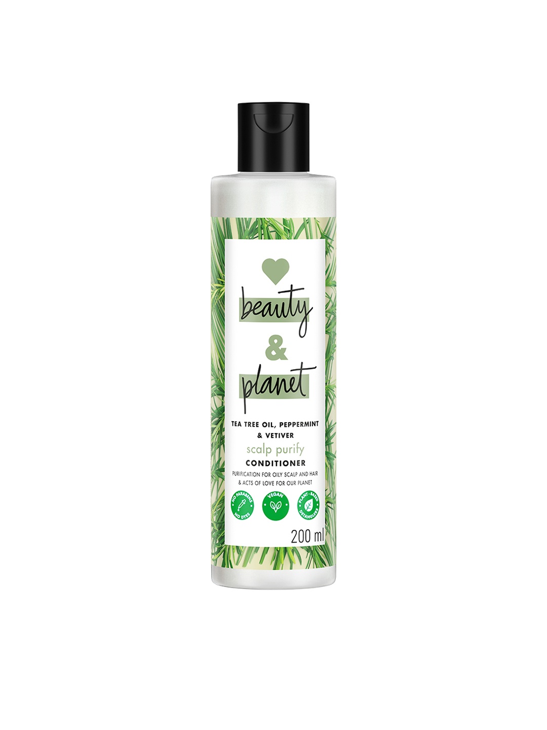 

Love Beauty & Planet Tea Tree, Peppermint & Vetiver Clarifying Conditioner - 200ml, White