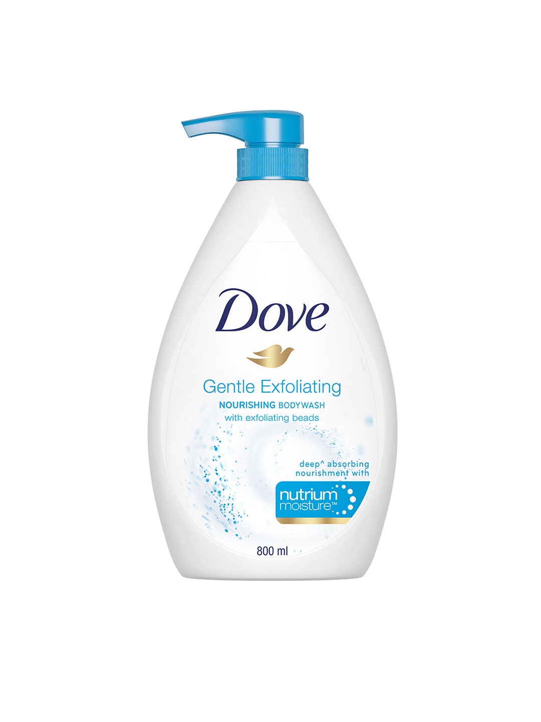 

Dove Gentle Exfoliating Nutrium Moisture Nourishing Body Wash 800 ml, White
