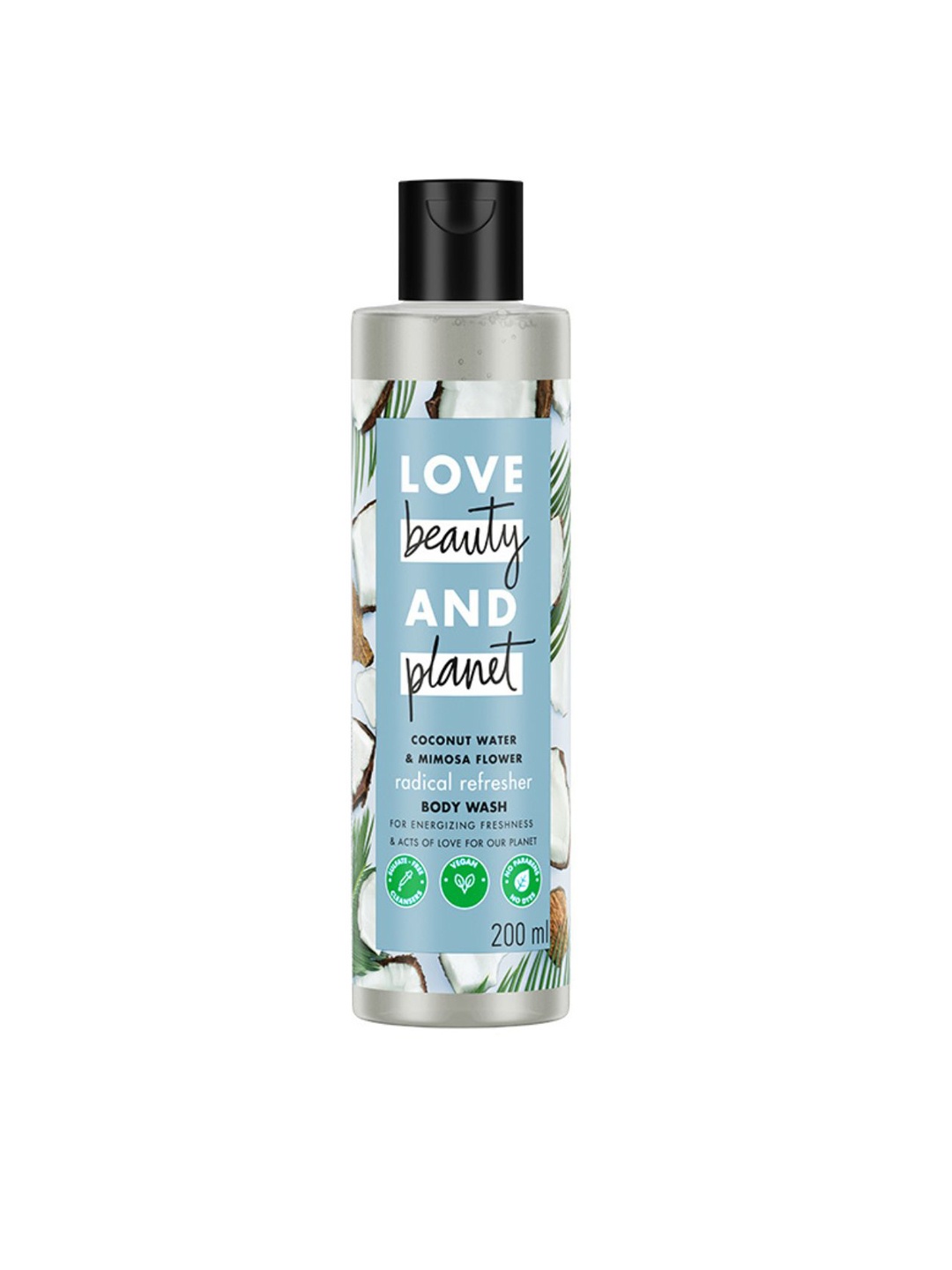 

Love Beauty & Planet Coconut Water & Mimosa Flower Hydrating Body Wash - 200ml, Blue