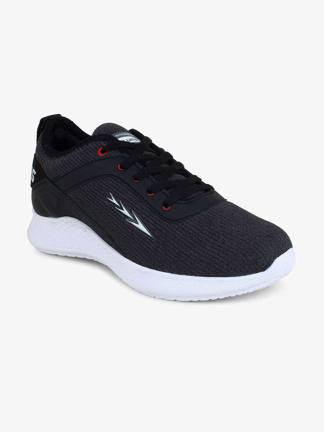 

Columbus Men Grey Mesh Running Non-Marking Shoes