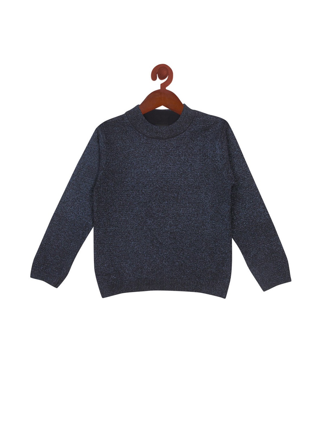 

Tiny Girl Girls Navy Blue Solid Pullover