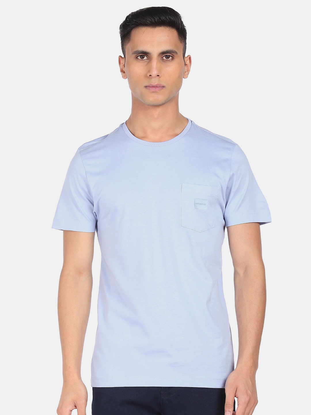 

Arrow Men Blue Pockets T-shirt
