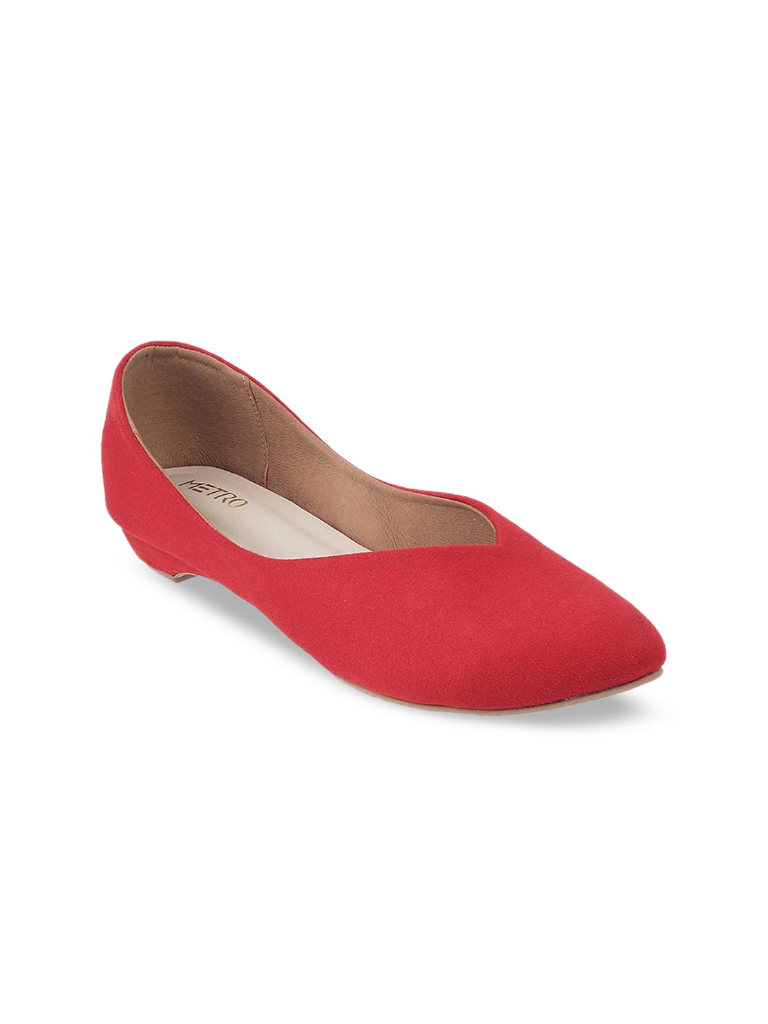 

Metro Women Red Ballerinas Flats