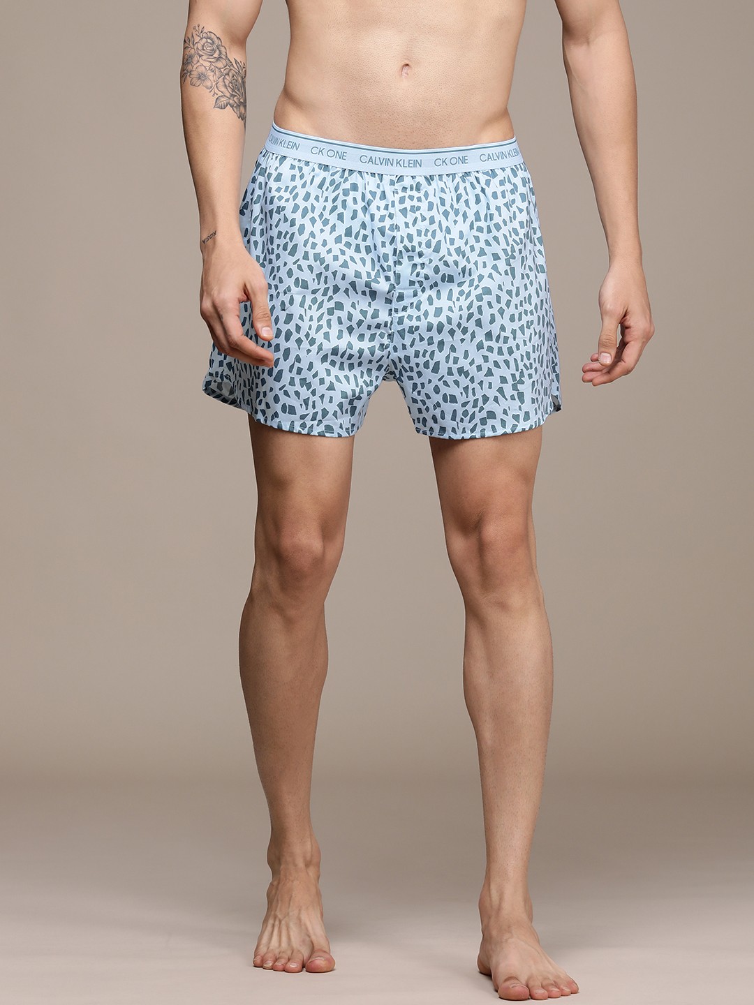 

Calvin Klein Underwear Men Blue Printed Boxer