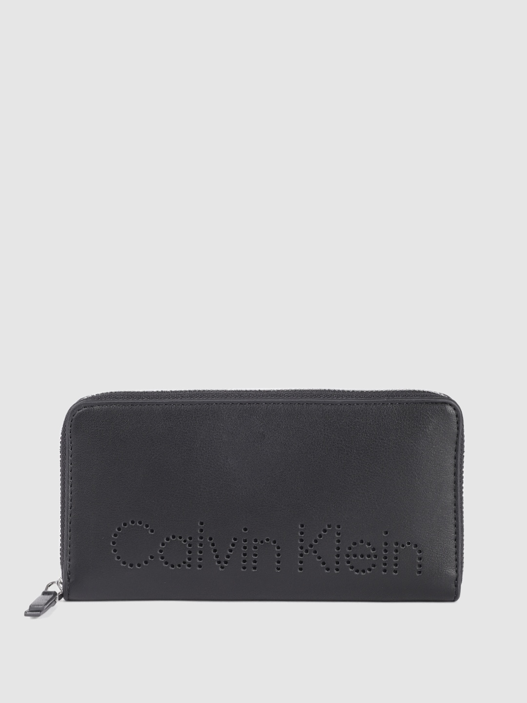 

Calvin Klein Women Black PU Zip Around Wallet