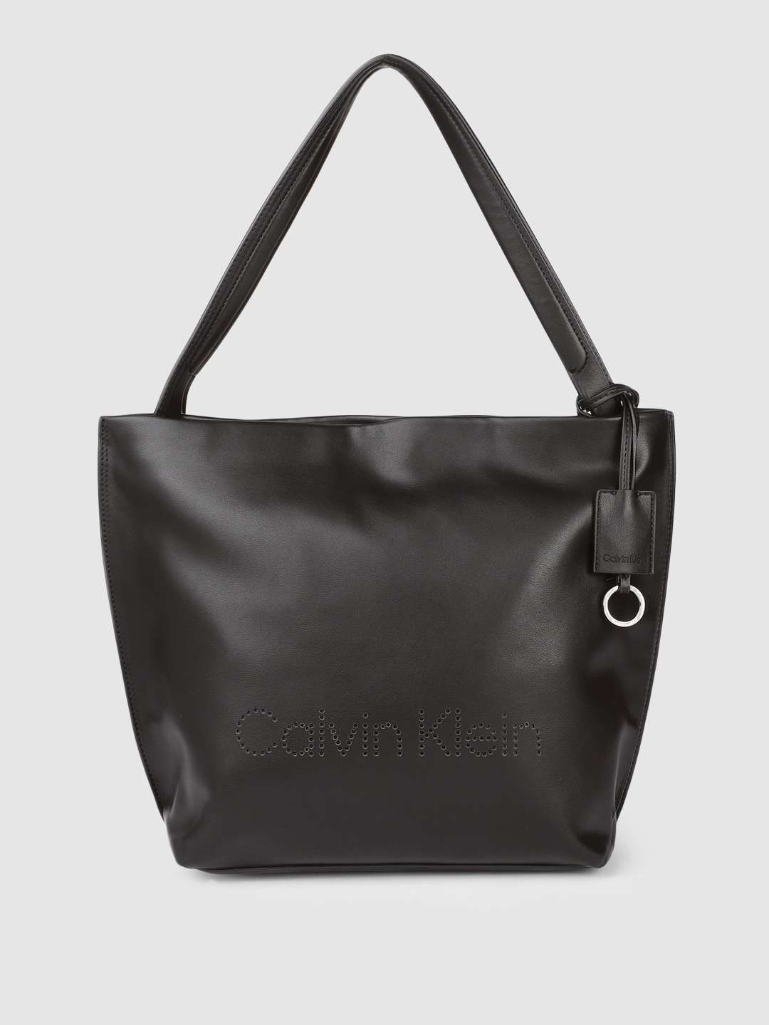 

Calvin Klein Black PU Shopper Shoulder Bag