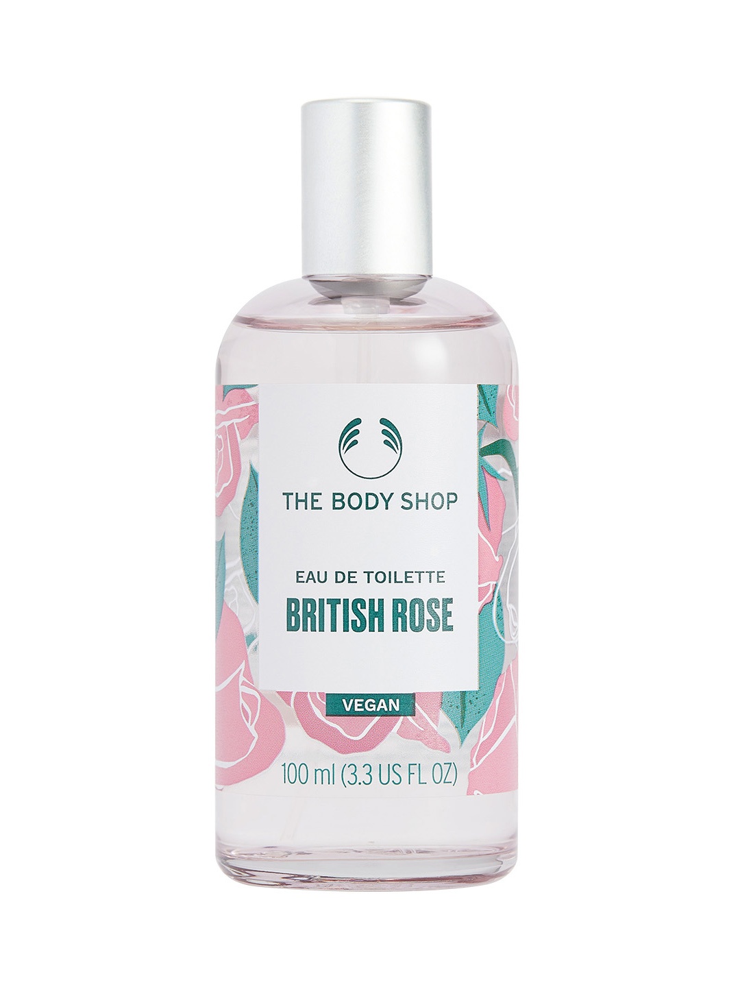 

THE BODY SHOP Women British Rose Sustainable Body Mist 100 ml, Pink