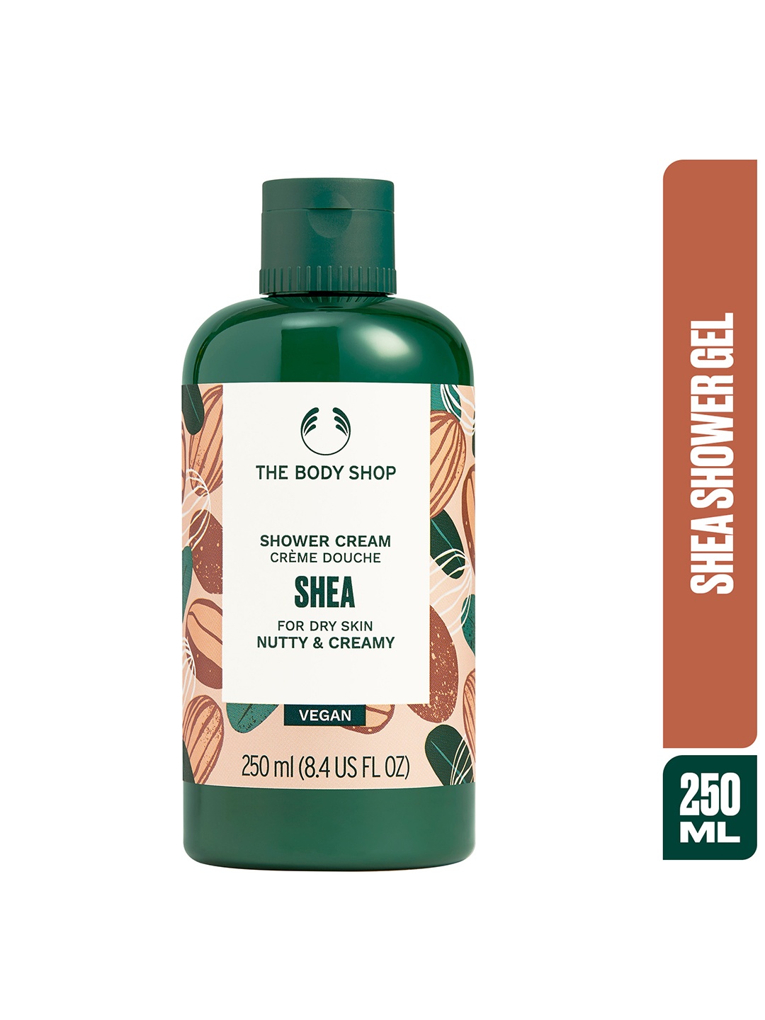 THE BODY SHOP Shea Sustainable Shower Cream 250 ml, Beige