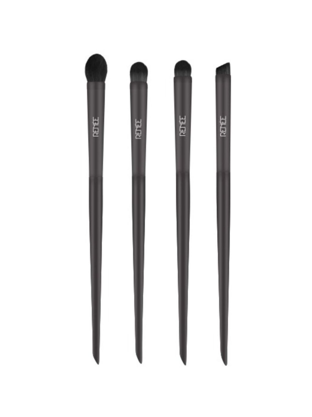 

RENEE Makeup Brushes Eye Combo- Set Of 4, Black