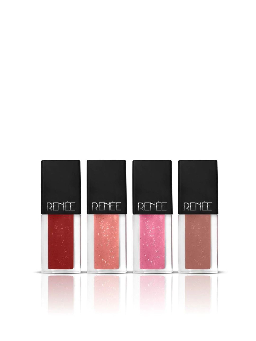 

RENEE See Me Shine Lip Gloss - Gloss Boss Combo Of 4 - 2.5ml Each, Multi