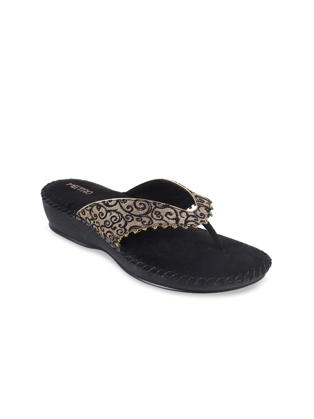 

Metro Black Comfort Sandals