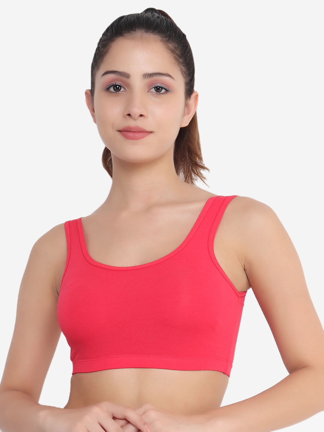 

XOXO Design Pink Anti Odour Cotton Sports Bra