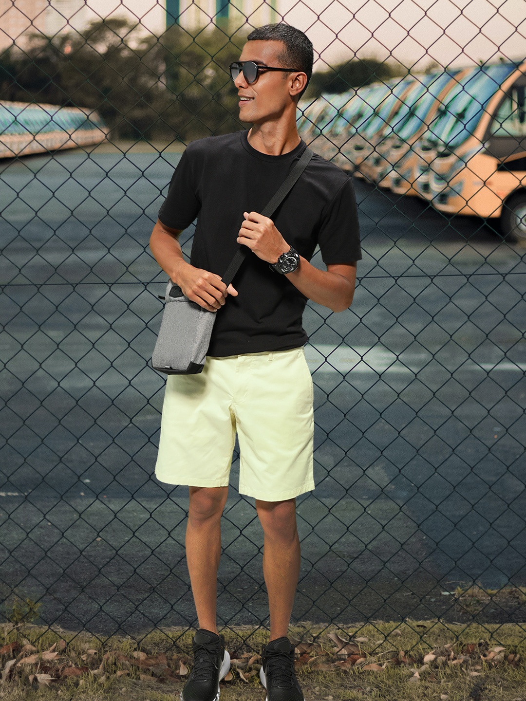 

Tommy Hilfiger Men Solid Shorts, Yellow